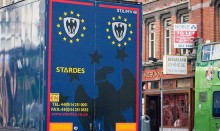 picture of back of lorry on high street