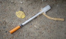 Heroin needle