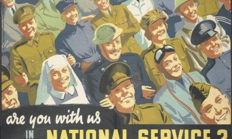 National service poster